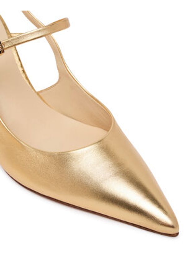 HÖGL Szpilki 1-107911 Złoty. Kolor: złoty. Materiał: skóra. Obcas: na szpilce