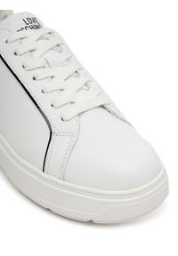 Love Moschino - LOVE MOSCHINO Sneakersy JA15184G1NIAC10B40 Czarny. Kolor: czarny. Materiał: skóra #4