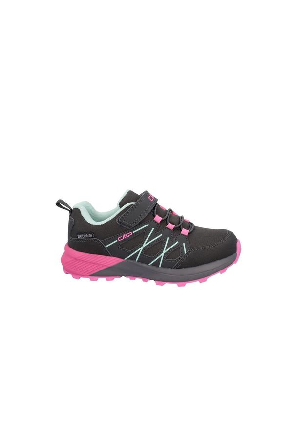 Buty turystyczne dziecięce CMP Kids Hulysse WP Shoe. Kolor: wielokolorowy, różowy, czarny