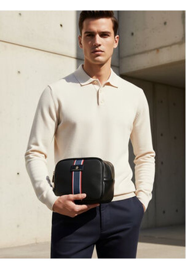 Beverly Hills Polo Club Kosmetyczka CEO-BHPC-W1-009-AW25 Czarny. Kolor: czarny. Materiał: syntetyk, materiał