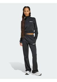 Adidas - adidas Dres 158933 Czarny Slim Fit. Kolor: czarny. Materiał: dresówka #1
