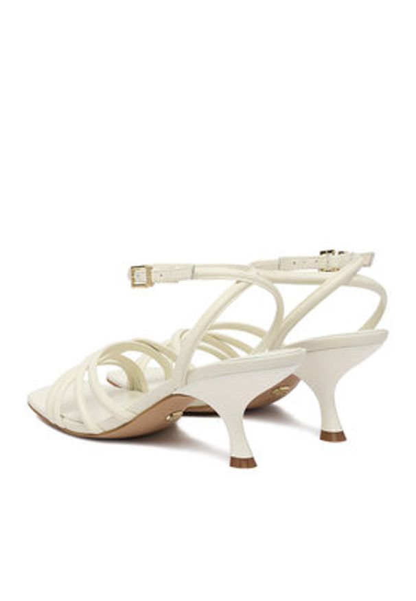 Gino Rossi - GINO ROSSI Sandały EO-LS655783-1 Écru. Materiał: skóra