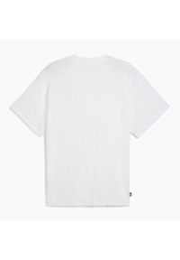 Puma - Koszulka koszykarska męska PUMA Jaws Core Tee II. Kolor: biały. Sport: koszykówka