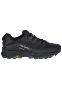 Buty trekkingowe męskie Merrell Moab Speed Gtx. Kolor: czarny. Materiał: syntetyk, materiał. Szerokość cholewki: normalna