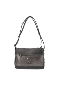 Brązowa Torebka Anekke Modna Damska Listonoszka. Kolor: brązowy. Wzór: aplikacja. Materiał: zdobione. Styl: casual. Rodzaj torebki: na ramię #7