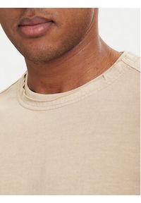 G-Star RAW - G-Star Raw T-Shirt Washed Distressed D28896-E401 Beżowy Relaxed Fit. Kolor: beżowy. Materiał: bawełna #2