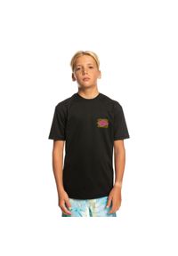 Koszulka do pływania dziecięca Quiksilver Radical Surf SS Y. Kolor: czarny. Sport: pływanie #1