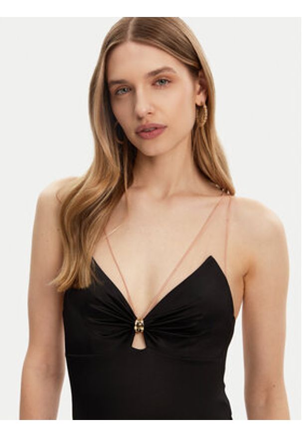 Elisabetta Franchi Body BO-030-51E2-V260 Czarny. Kolor: czarny. Materiał: syntetyk