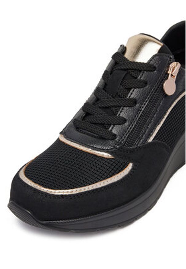 Clara Barson Sneakersy WS2P260-03 Czarny. Kolor: czarny. Materiał: materiał