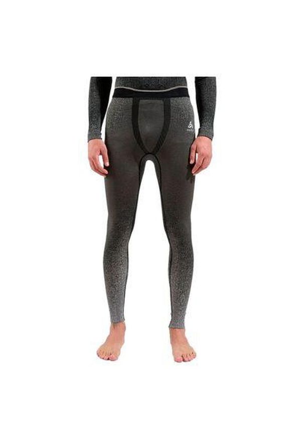 Legginsy termoaktywne męskie Odlo BLACKCOMB ECO. Kolor: szary, wielokolorowy, czarny. Sport: bieganie