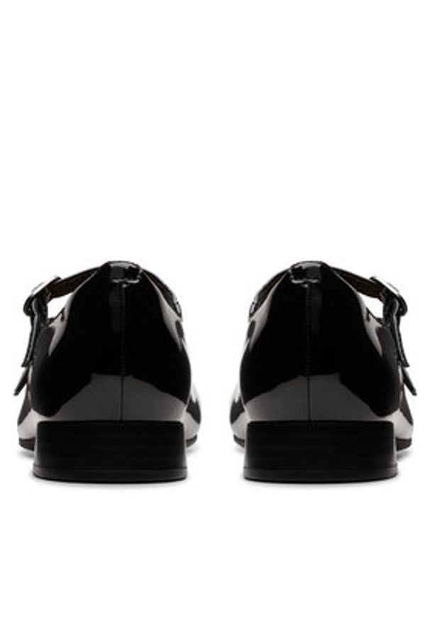 Clarks Półbuty Natalyn Lane 26181930 Czarny. Kolor: czarny. Materiał: skóra