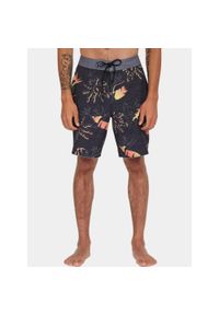 Boardshorty męskie O'Neill Hyperfreak Mysto Scallop 19". Kolor: wielokolorowy, szary, żółty, pomarańczowy, czarny. Styl: sportowy #1