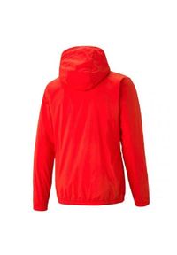 Puma - Męska Kurtka Na Każdą Pogodę Team Rise. Kolor: czerwony