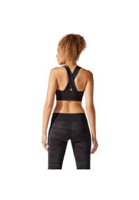 Biustonosz sportowy damski Asics Piping GPX Bra. Kolor: czarny. Materiał: poliester. Sport: fitness