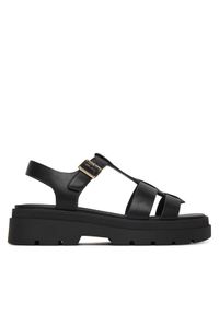 Geox Sandały Adacter S B D670NA 00043 C9999 Czarny. Kolor: czarny. Materiał: skóra #1