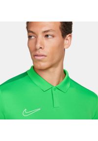 Koszulka sportowa męska Nike Drifit Academy. Typ kołnierza: polo. Kolor: wielokolorowy, niebieski, zielony