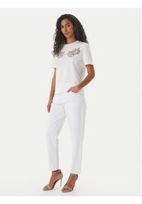 Fracomina T-Shirt FS26ST3001J401E5 Biały Regular Fit. Kolor: biały. Materiał: bawełna #5