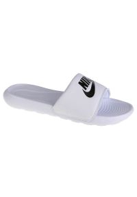 Klapki Nike Victori One Slide W CN9677-100 białe czarne. Kolor: czarny, wielokolorowy, biały