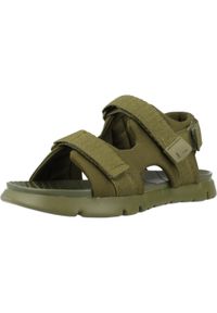 Camper - Sandały CAMPER ORUGA SANDAL KIDS Zielony. Kolor: zielony. Materiał: tkanina. Sezon: lato