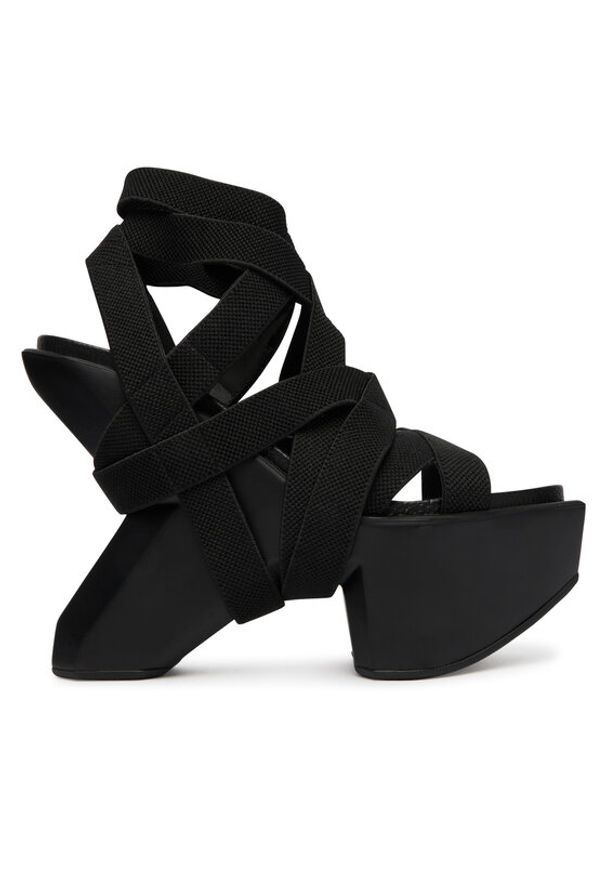 United Nude Sandały Boulder Bondage 108940105 Czarny. Kolor: czarny. Materiał: materiał