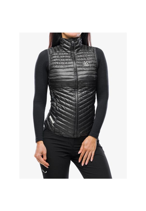 Haglöfs - Kamizelka damska Haglofs L.I.M Mimic Vest. Kolor: czarny. Sport: turystyka piesza