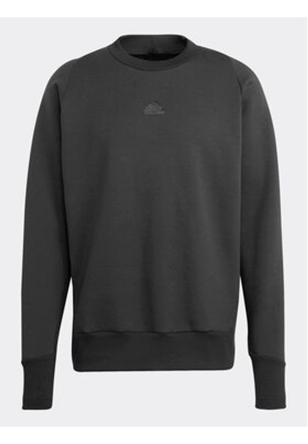 Adidas - adidas Bluza Z.N.E. Premium IN5109 Czarny Loose Fit. Kolor: czarny. Materiał: bawełna