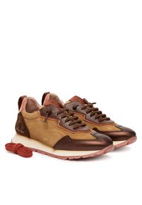 Hispanitas Sneakersy CHI254312 Brązowy. Kolor: brązowy. Materiał: skóra