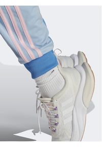 Adidas - adidas Dres Bold Block Tracksuit IC0399 Niebieski. Kolor: niebieski. Materiał: dresówka, syntetyk