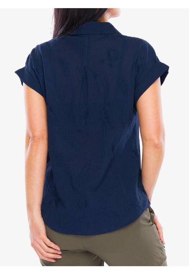 ROYAL ROBBINS - Koszula turystyczna damska Royal Robbins Oasis S/S. Kolor: niebieski