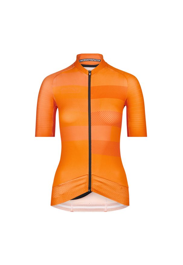 BIORACER - Damski jersey Bioracer Epic. Kolor: pomarańczowy. Materiał: jersey. Sport: kolarstwo