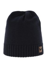 Czapka trekkingowa dla dorosłych Viking Berit z wełną Merino. Kolor: czarny. Materiał: wełna. Styl: sportowy #1