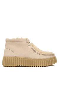 Trzewiki Clarks. Kolor: beżowy