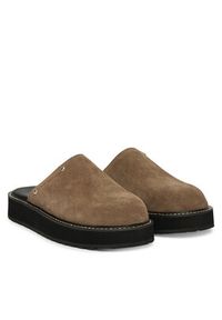 EMU Australia Klapki Maroo W13285 Szary. Kolor: szary. Materiał: zamsz, skóra #4