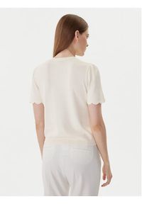 TwinSet - TWINSET Bluzka 252TP3203 Beżowy Regular Fit. Kolor: beżowy. Materiał: syntetyk