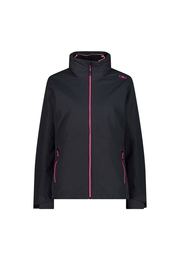 Kurtka damska turystyczna CMP 32Z1436D. Kolor: czarny. Sport: turystyka piesza