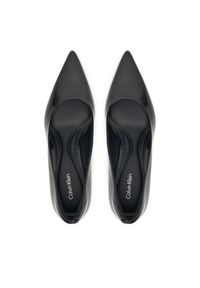Calvin Klein Szpilki Ess Stiletto 70 Shiny Lth HW0HW02828 Czarny. Kolor: czarny. Materiał: skóra. Obcas: na szpilce #6