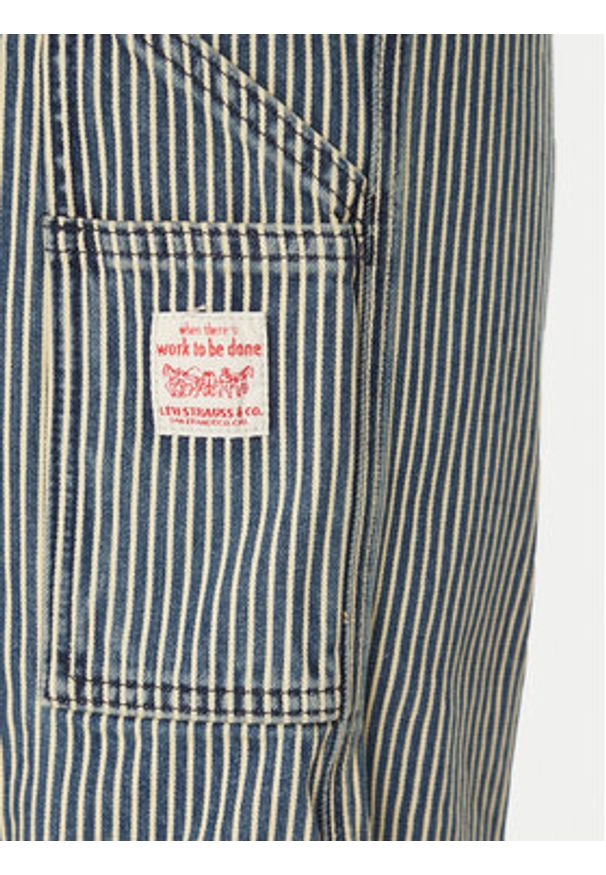 Levi's® Szorty jeansowe 568™ 001K8-0002 Czarny Loose Fit. Kolor: czarny. Materiał: bawełna