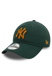 New Era Czapka z daszkiem New York Yankees League Essential 60580678 Zielony. Kolor: zielony. Materiał: materiał, bawełna