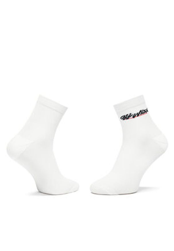 OFF-WHITE - Off-White Skarpety długie OWRA018R21KNI Biały. Kolor: biały. Materiał: bawełna