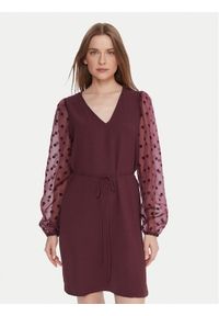 Vero Moda Sukienka koktajlowa Alva 10337473 Fioletowy Regular Fit. Kolor: fioletowy. Materiał: syntetyk. Styl: wizytowy
