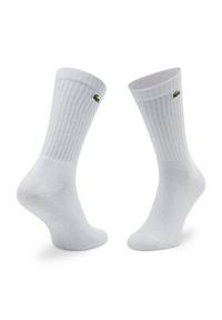 Lacoste Skarpety długie RA4182 Biały. Kolor: biały. Materiał: materiał