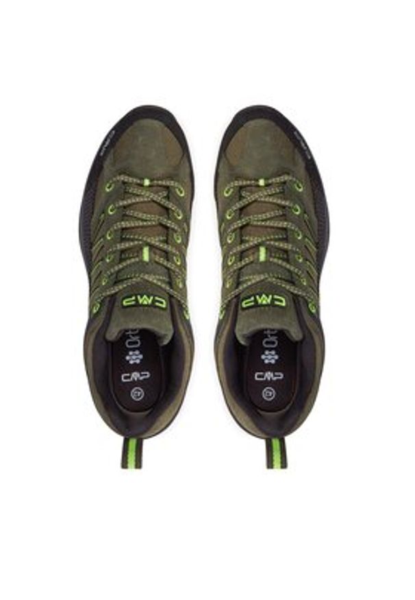 CMP Trekkingi Sun Hiking 3Q11157 Zielony. Kolor: zielony. Materiał: skóra, zamsz. Sport: turystyka piesza