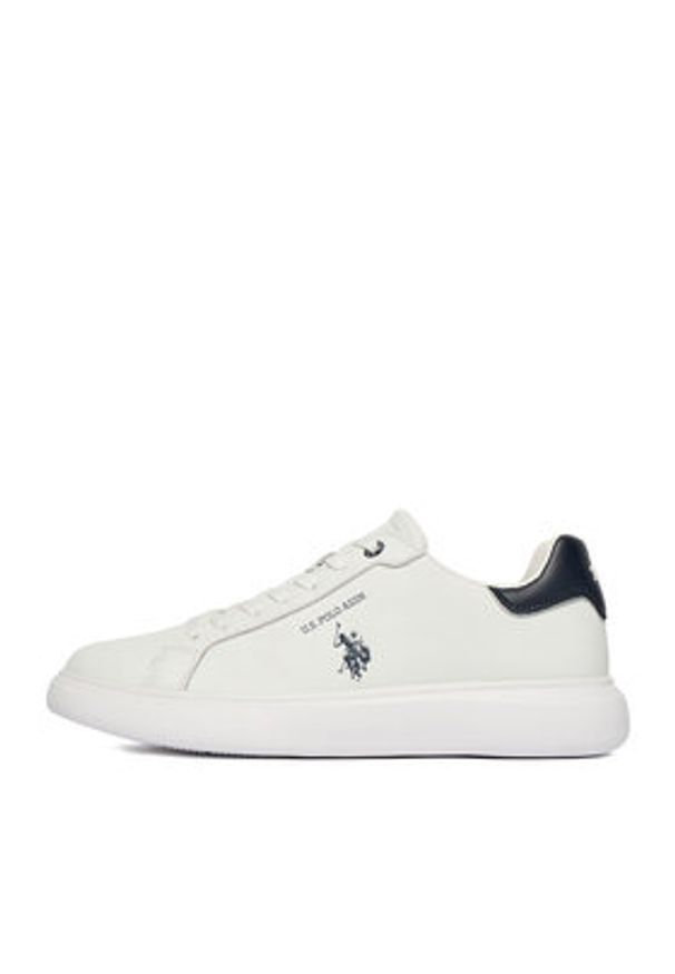 U.S. Polo Assn. Sneakersy EO-AUSTIN001M/6L1 Biały. Kolor: biały. Materiał: skóra, syntetyk