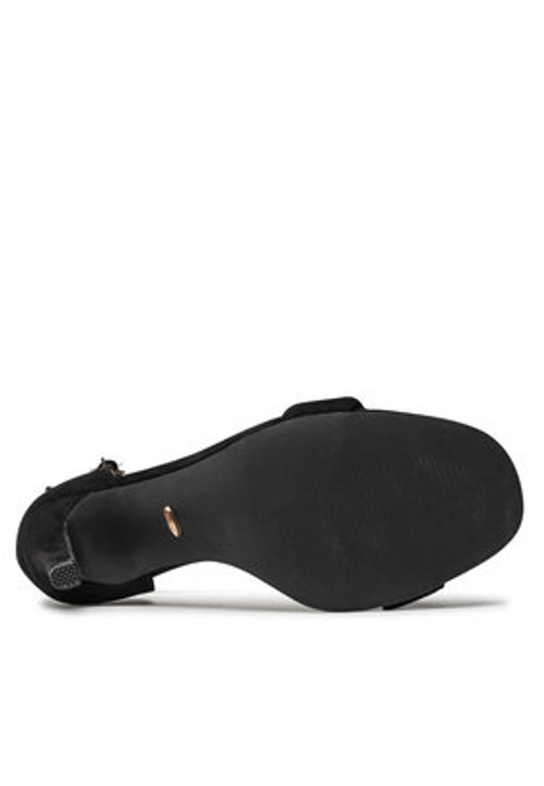 DeeZee Sandały LS5260-08A Czarny. Kolor: czarny. Materiał: materiał