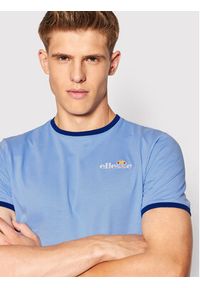 Ellesse T-Shirt Meduno SHL10164 Niebieski Regular Fit. Kolor: niebieski. Materiał: bawełna