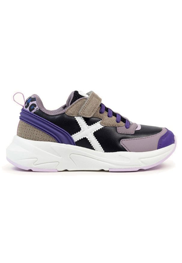 Munich - Buty MUNICH TRACK VCO 111 Fioletowy. Okazja: na co dzień. Kolor: wielokolorowy, czarny. Materiał: syntetyk, tkanina