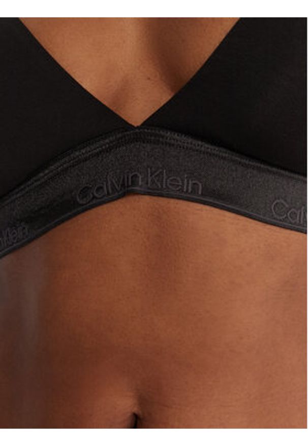 Calvin Klein Underwear Biustonosz braletka LV00QF8548 Czarny. Kolor: czarny. Materiał: bawełna