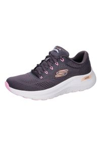 skechers - Buty SKECHERS ARCH FIT 2.0 Szary. Kolor: szary. Materiał: tkanina. Model: Skechers Sport. Sport: turystyka piesza