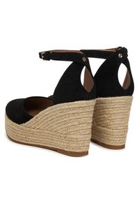 BOSS Espadryle Madeira 50563452 Czarny. Kolor: czarny. Materiał: skóra, zamsz #4