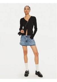 Calvin Klein Jeans Kardigan J20J224239 Czarny Regular Fit. Kolor: czarny. Materiał: bawełna, syntetyk #2